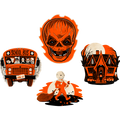 Trick r Treat Glow in the Dark Wall Décor Collection