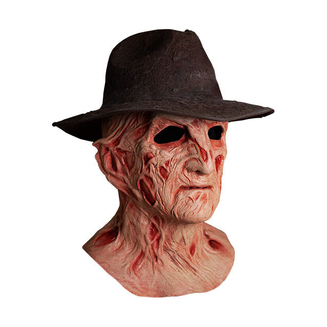 A Nightmare on Elm Street 4: The Dream Master - Deluxe Freddy Krueger Mask with Fedora Hat