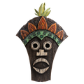 Scooby Doo - Mano Tiki Tia (Latex Foam) Mask