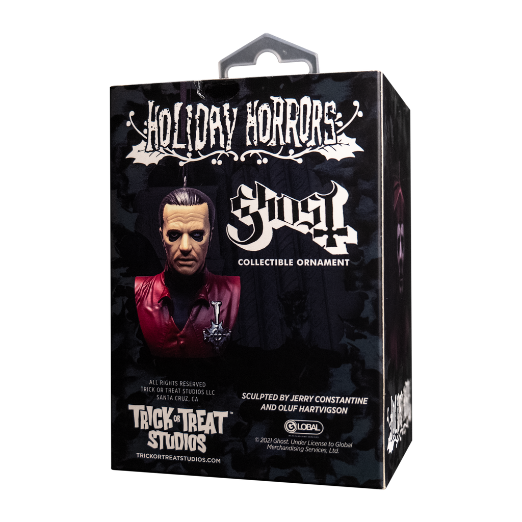 Holiday Horrors - Ghost Cardinal Copia Ornament
