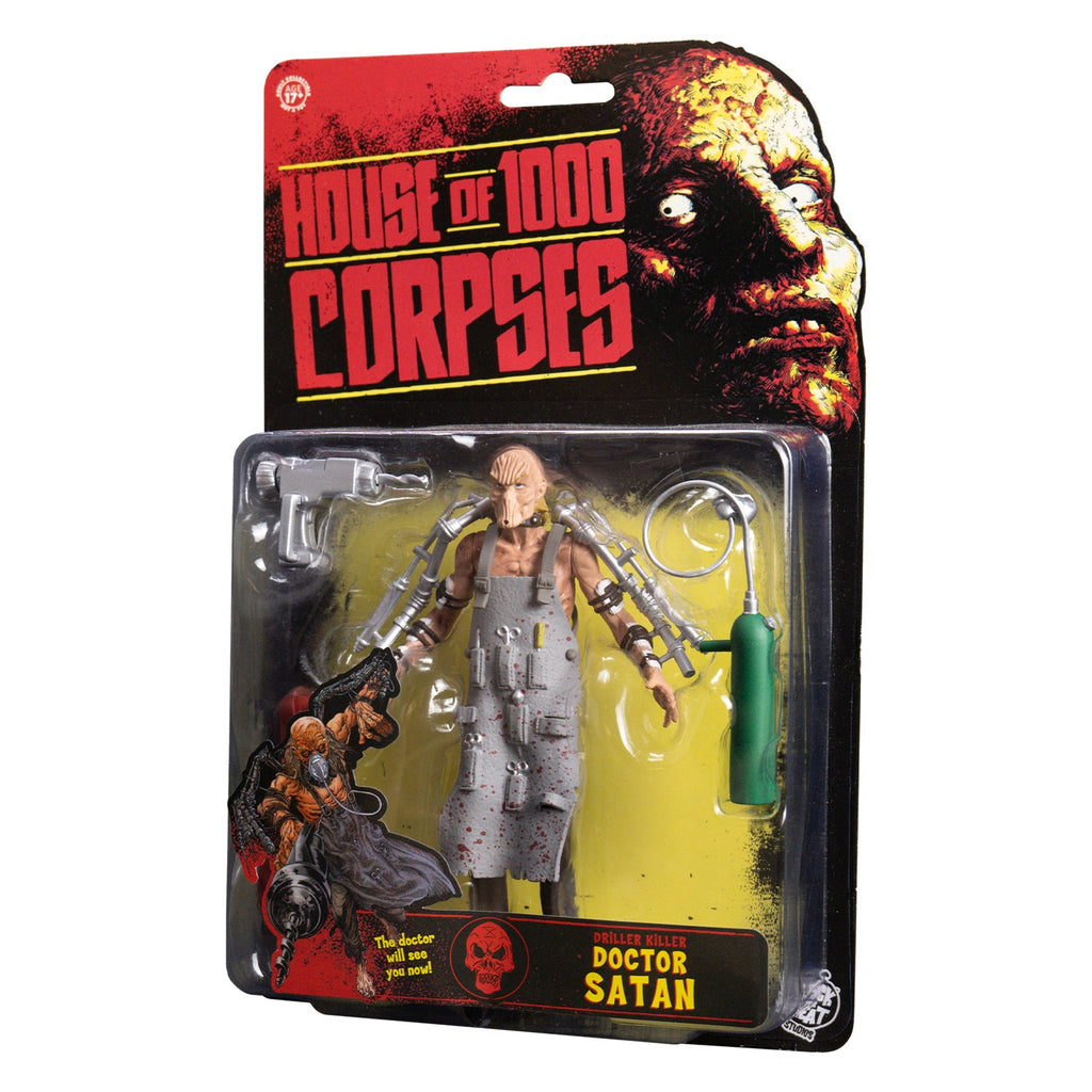 House of 1000 Corpses - Driller Killer Doctor Satan - 5" Action Figure