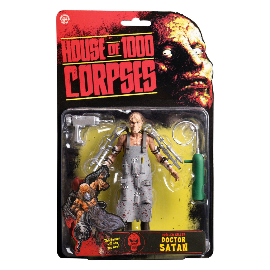 House of 1000 Corpses - Driller Killer Doctor Satan - 5" Action Figure