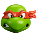 Teenage Mutant Ninja Turtles -  Raphael Retro Mask