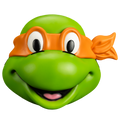 Teenage Mutant Ninja Turtles -  Michelangelo Retro Mask