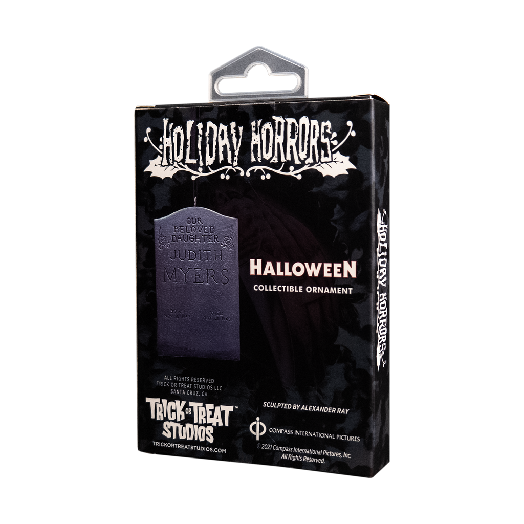 Holiday Horrors - Halloween (1978) - Judith Myers Tombstone Ornament