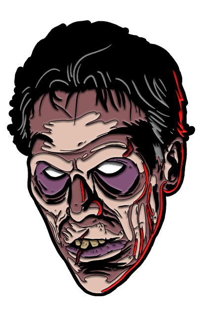 EVIL DEAD 2 - EVIL ASH ENAMEL PIN