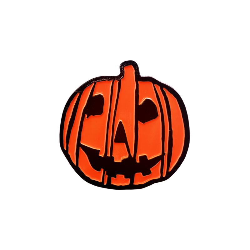 Halloween 2018 Pumpkin Logo Enamel Pin