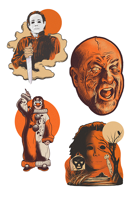 Halloween 4: The Return of Michael Myers Wall Decor - Series 1